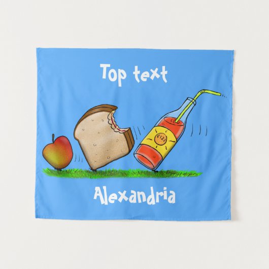 アリおもしろいー タペストリー (正面(横))