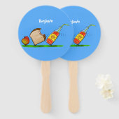 アリおもしろいー ハンドファン (正面&裏面)