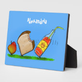 アリおもしろいー フォトプラーク (側面)