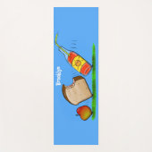 アリおもしろいー ヨガマット (正面)