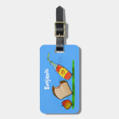 アリおもしろいー ラゲッジタグ (正面縦)