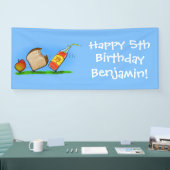 アリおもしろいー 横断幕 (トレードショー)