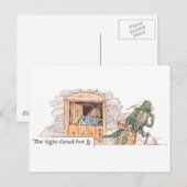 アリがバッタを送る ポストカード (正面/裏面)