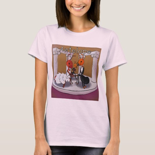 アリが結婚するとき 女性用 冗談 リック・ロンドン Tシャツ (正面)