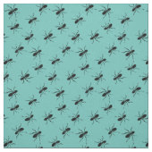 アリが虫を捕まえる ファブリック (見本)