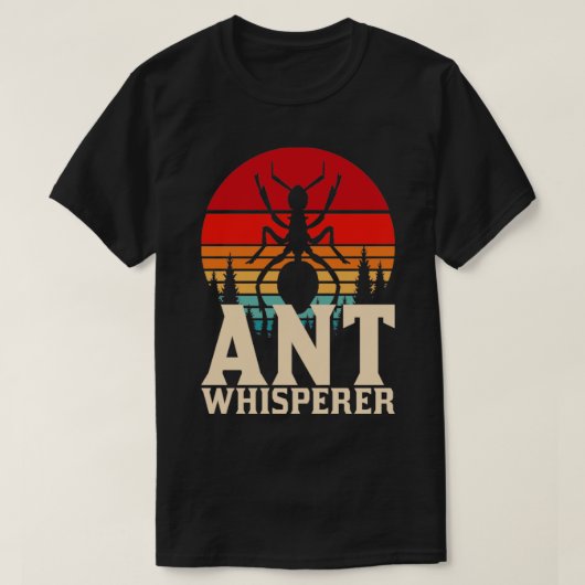 アリささやきアリ Tシャツ (デザイン正面)