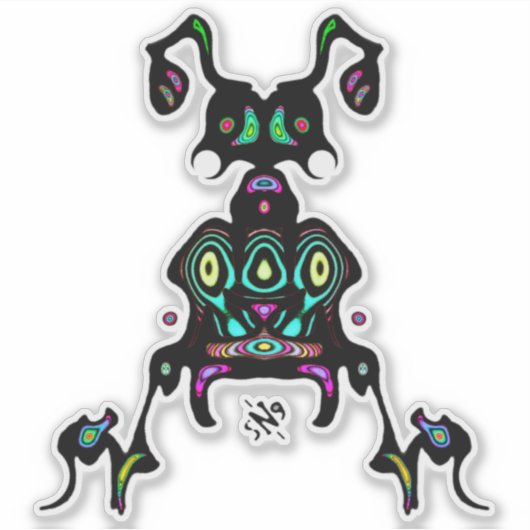 アリすごいアリ シール (正面)