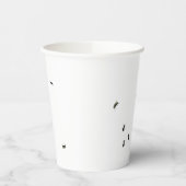 アリとハエ 紙コップ (左)