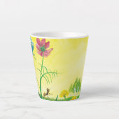 アリと蝶の牧草地の小さなラテマグ カフェラテマグ (正面)