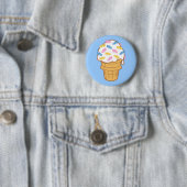 アリのアイスクリーム 缶バッジ (インサイチュ)