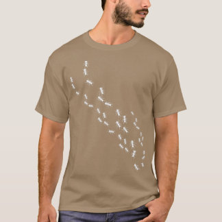 アリのアリ飼育員ライン Tシャツ