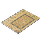 アリのイランのマスターのAlMashhadiによる書道 ノートブック (左側)