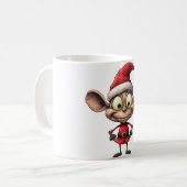 アリのクリスマス コーヒーマグカップ (正面左)