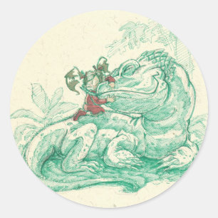 アリのドラゴン ラウンドシール