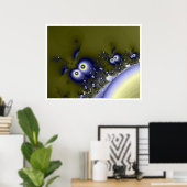 アリのパレード白縁ど ポスター (ホームオフィス)