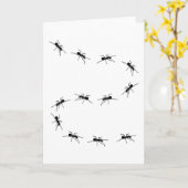 アリの保アリ畑の贈おもしろいり物 カード (黄色い花)