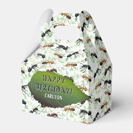 アリの昆虫が怖い怖い生き物 フェイバーボックス (正面サイド)