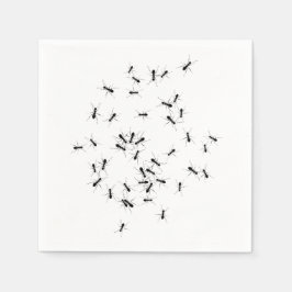 アリの群 スタンダードカクテルナプキン