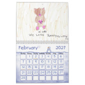 アリの芸術の世界2013のカレンダー カレンダー (2月 2027)