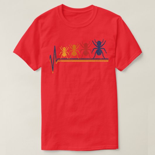 アリの飼い主アリ Tシャツ (デザイン正面)