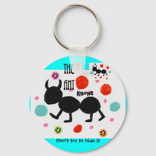 アリは知っている キーホルダー (正面)