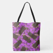 アリアイレッジハワイアンハイビスカスティキビーチバッグ トートバッグ (裏面)