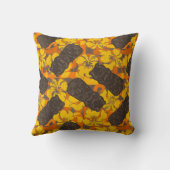 アリアイレフュージュージビスカスティキハワイアン クッション (裏面)