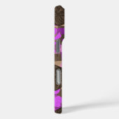 アリアイレフュージュージビスカスティキバイオレットハワイアン Case-Mate iPhoneケース (裏面 / 右)