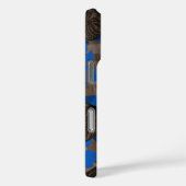 アリアイレフュージュージビスカスティキブルー Case-Mate iPhoneケース (裏面 / 右)