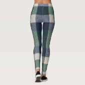 アリアオックスフォードアカデミアヴィンテージ格子柄BRAINY レギンス (裏面)