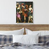 アリアダンとパエドラを持つセウス キャンバスプリント (インサイチュ (寝室))