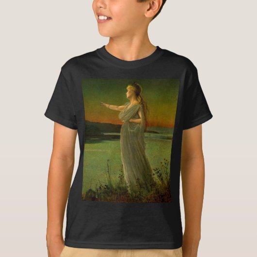 アリアドネ ジョン・アトキンソン・グリムシャー Tシャツ (正面)