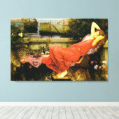 アリアドネ～ジョン・ウィリアム・ウォーターハウス キャンバスプリント (インサイチュ (ウッドフロア))