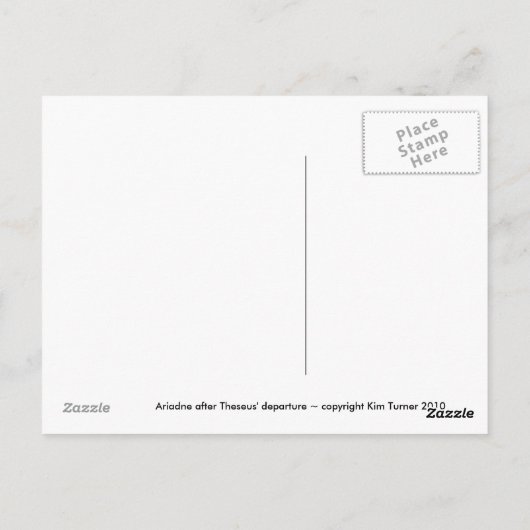 アリアドネ ポストカード (裏面)
