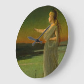 アリアドンアットナクソスジョンアトキンソングリムショー ラージ壁時計 (傾斜)