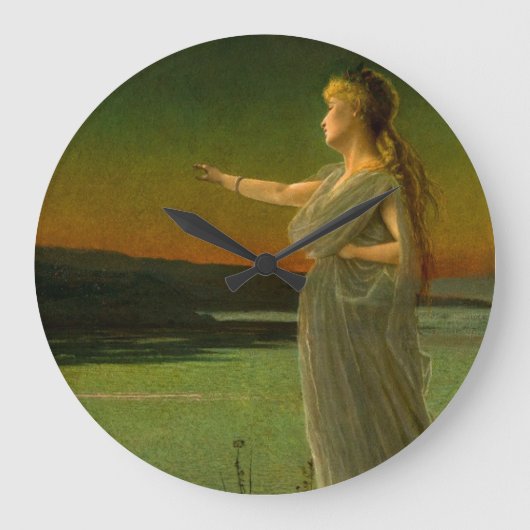 アリアドンアットナクソスジョンアトキンソングリムショー ラージ壁時計 (正面)