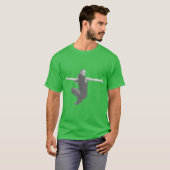 アリアナグランデ風bwボーイフレンド tシャツ (正面フル)