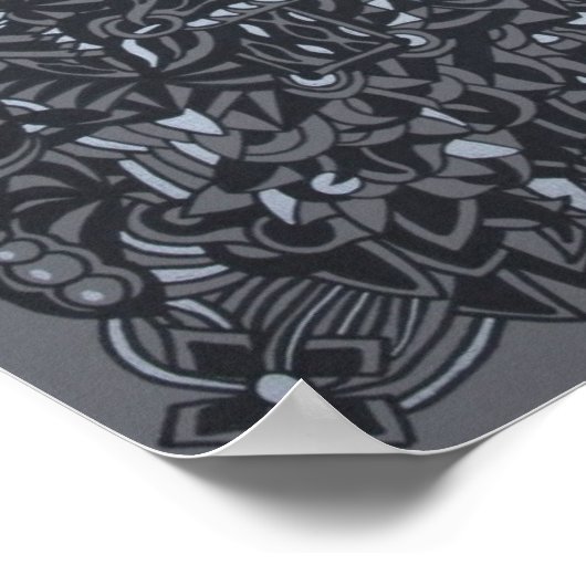 アリアプリント ポスター (角)