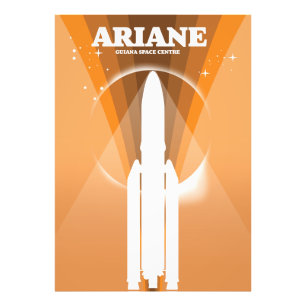 アリアンギアナ宇宙センター宇宙アート フォトプリント