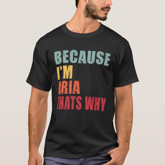 アリア俺は皆アリアの話だ Tシャツ (正面)