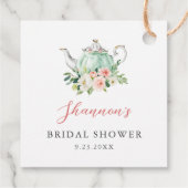 アリア ティーパーティー ブライダルシャワー フェイバータグ (裏面)