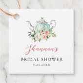 アリア ティーパーティー ブライダルシャワー フェイバータグ (正面)