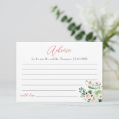 アリア ティーパーティー 結婚アドバイスカード エンクロージャーカード (スタンド正面)