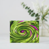 アリウム抽象芸術 ポストカード (スタンド正面)