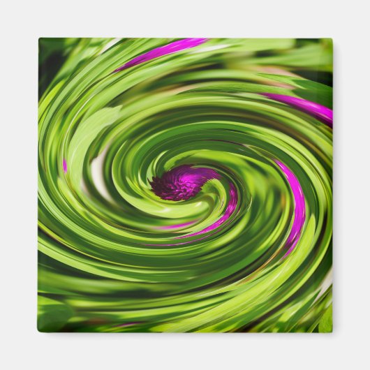 アリウム抽象芸術 マグネット (正面)