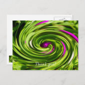 アリウム・アブストラクト ポストカード (正面/裏面)