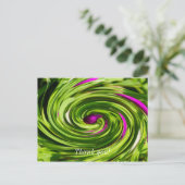 アリウム・アブストラクト ポストカード (スタンド正面)