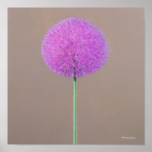 アリウム ポスター (正面)