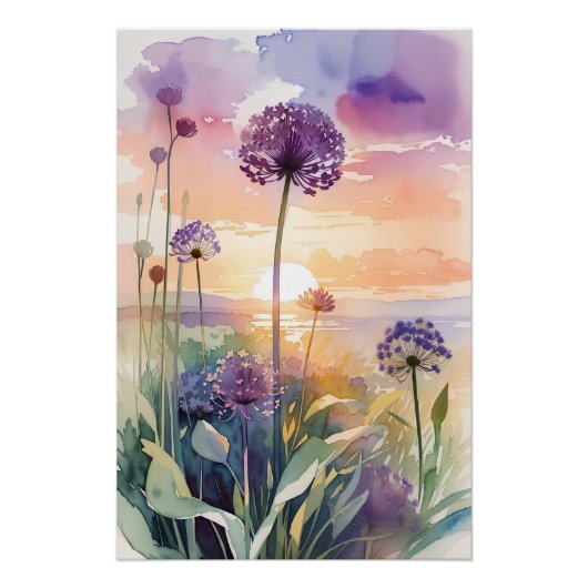 アリウム ポスター (正面)