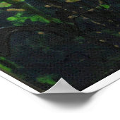 アリウムat Laycock - Bee Lilliセミグロス18x24 ポスター (角)